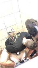 Gaijin Men's Toilet Masturbation (Gay, Stolen Style) 15